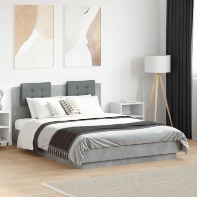 Bed frame with headboard,...