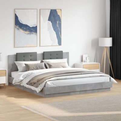 Bed frame with headboard...