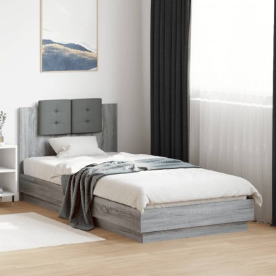 Bed frame with headboard...