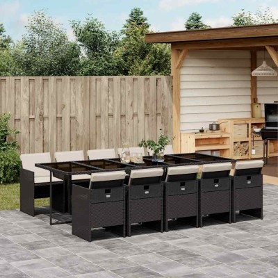 Garden set with cushions,...