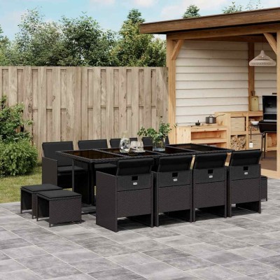 Garden set with cushions,...