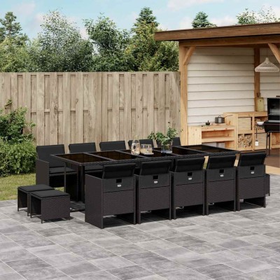 Garden set with cushions,...