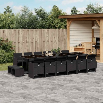 Garden set with cushions,...