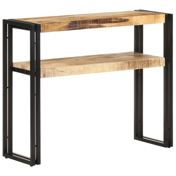 Console table, 90x30x75cm, untreated mango wood