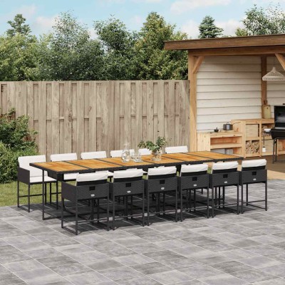 Garden set with cushions,...