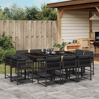 Garden set with cushions,...