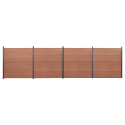 Fence segment set, brown,...