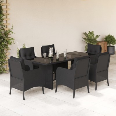 Garden set with cushions, 7...