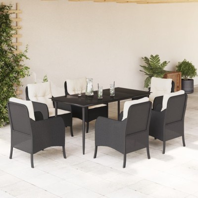 Garden set with cushions, 7...