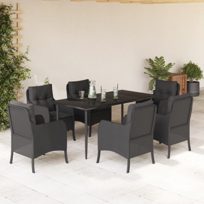 Garden set with cushions, 7...