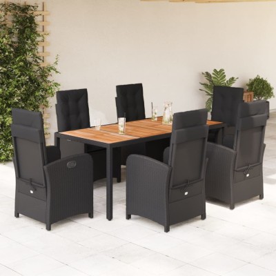 Garden set with cushions, 7...