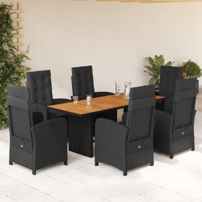 Garden set with cushions, 7...
