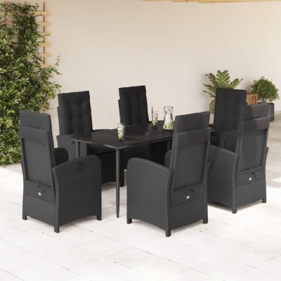 Garden set with cushions, 7...