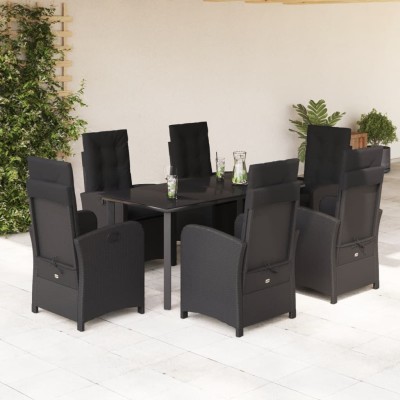 Garden set with cushions, 7...