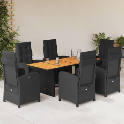 Garden set with cushions, 7...