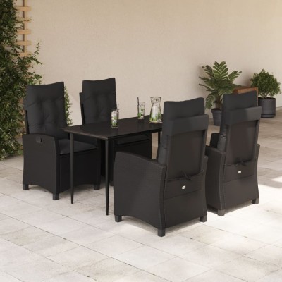 Garden set with cushions, 5...