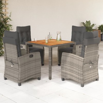 Garden set with cushions, 5...