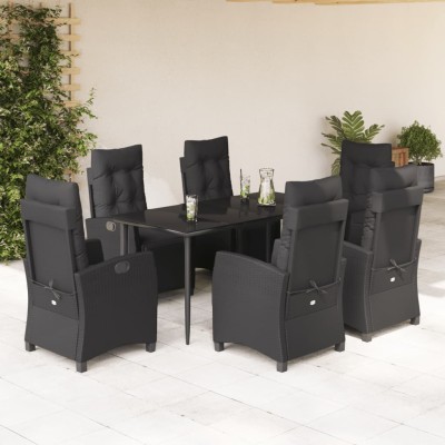 Garden set with cushions, 7...