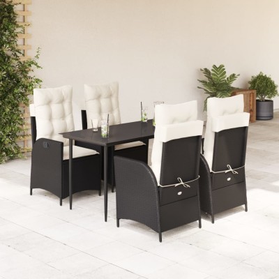 Garden set with cushions, 5...