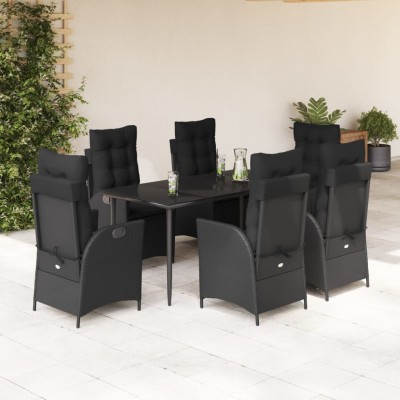 Garden set with cushions, 7...