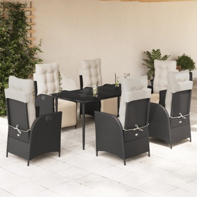 Garden set with cushions, 7...