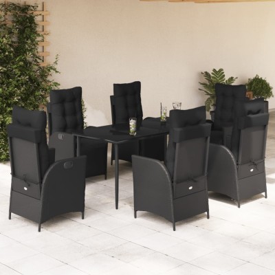 Garden set with cushions, 7...