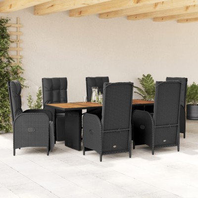 Garden set with cushions, 7...