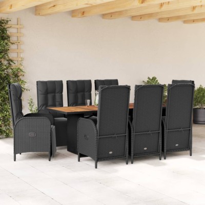 Garden set with cushions, 9...