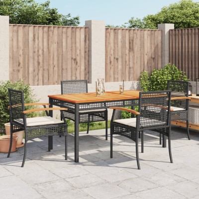 Garden set with cushions, 5...