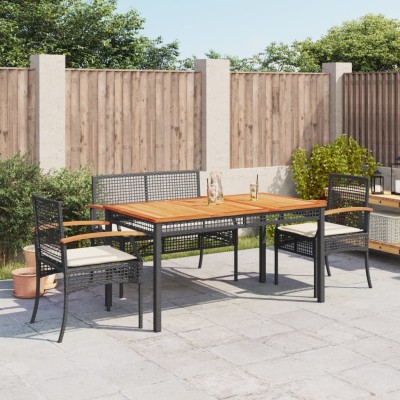 Garden set with cushions, 4...