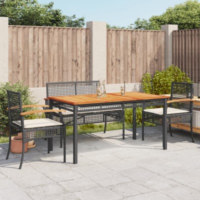 Garden set with cushions, 5...