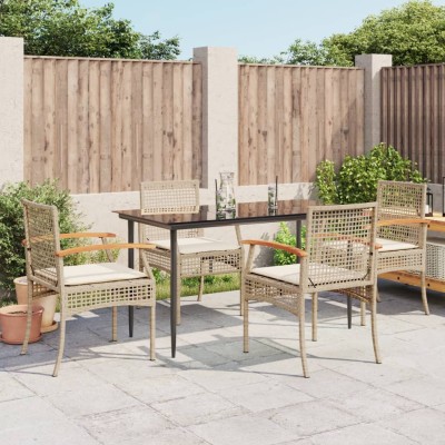 Garden set with cushions, 5...