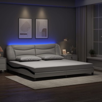 Bed frame with LED without...
