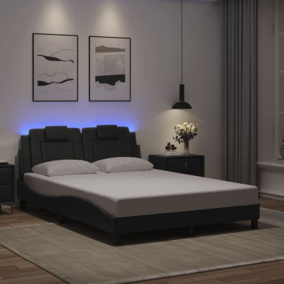 Bed frame, Viana, with LED...