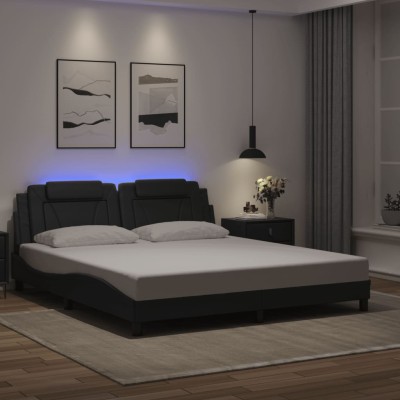 Bed frame, Viana, with LED...