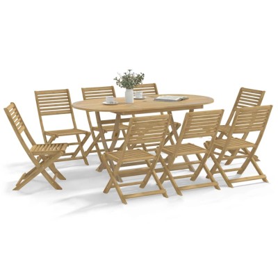 Folding garden chairs, 8...