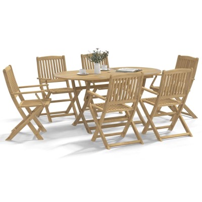 Folding garden chairs, 6...