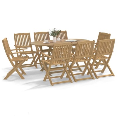 Folding garden chairs, 8...