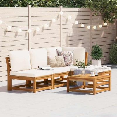 Garden set with cushions, 5...