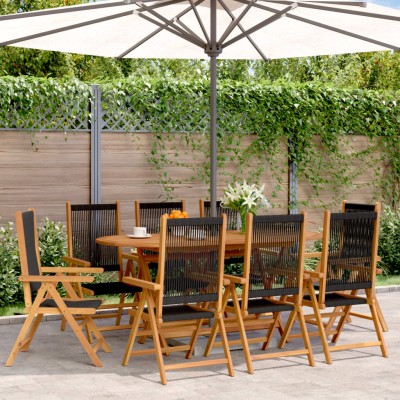 Reclining garden chairs, 8...