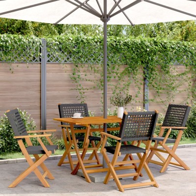 Folding garden chairs, 4...