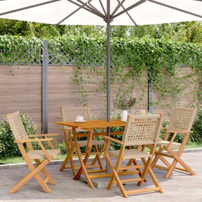 Folding garden chairs, 4...