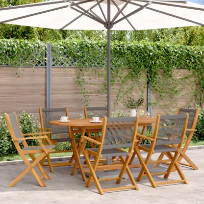 Folding garden chairs, 6...