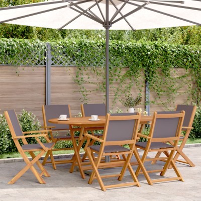 Folding garden chairs, 8...