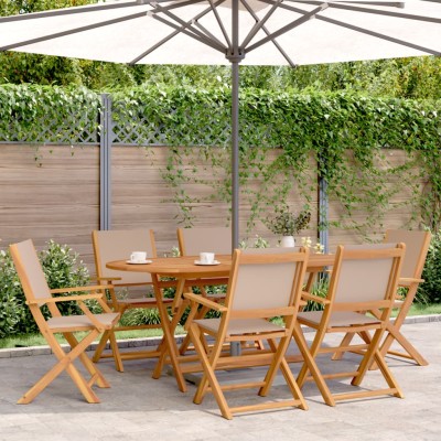 Folding garden chairs, 6...