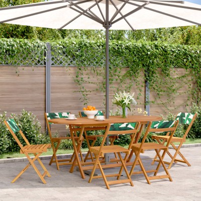 Folding garden chairs, 6...