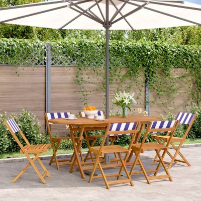 Folding garden chairs, 6...