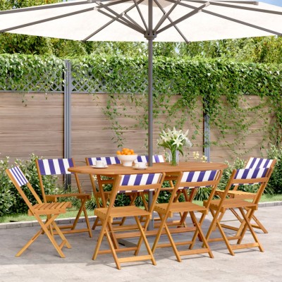 Folding garden chairs, 8...