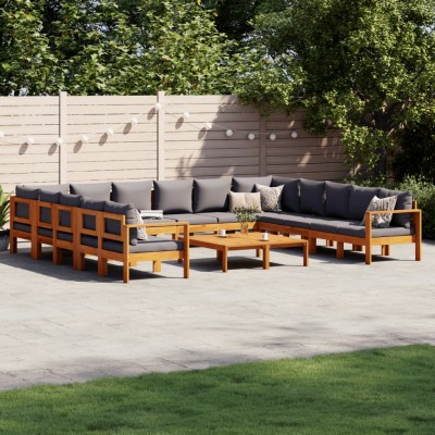 Garden sofa set with...