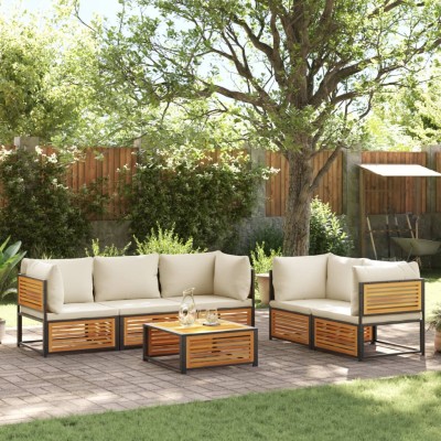 Garden sofa set with...